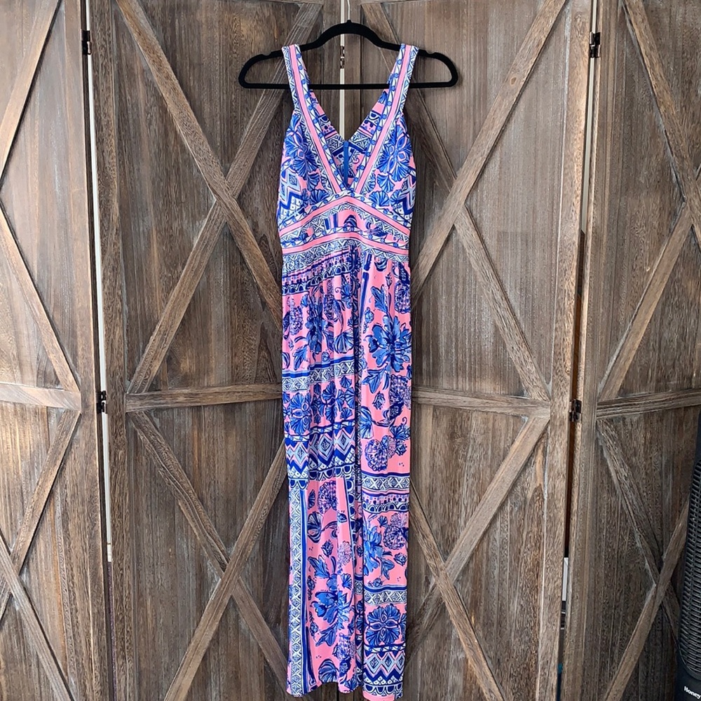EUC Lilly Pulitzer Maxi Dress Size L
